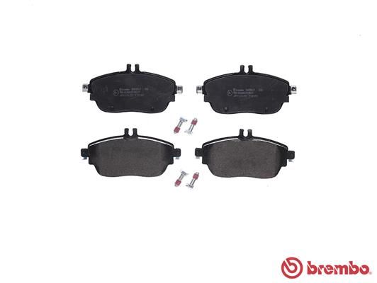 BREMBO Bremsbelagsatz, Scheibenbremse (P 50 093)