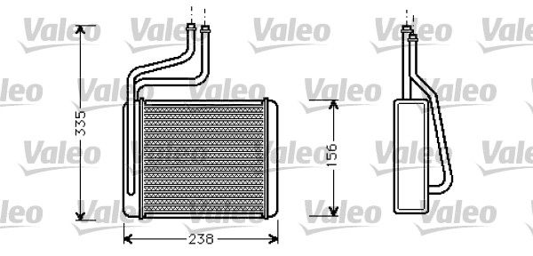 VALEO Wärmetauscher, Innenraumheizung (812275) Thumbnail