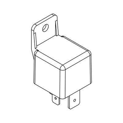 BOSCH Relais, Arbeitsstrom (0 986 AH0 081)