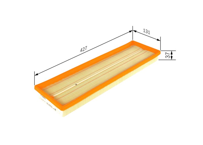 BOSCH Luftfilter (F 026 400 478)