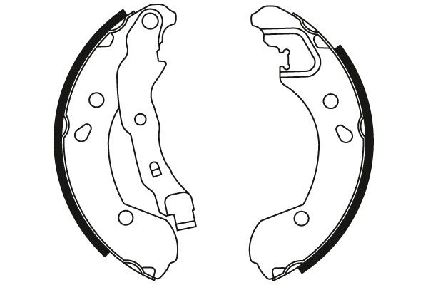 TRW Bremsbackensatz (GS8470)