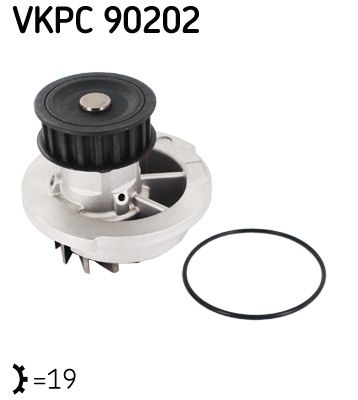 SKF Wasserpumpe, Motorkühlung (VKPC 90202)