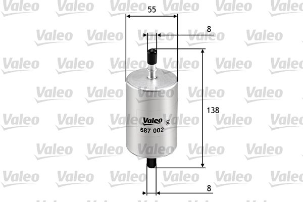 VALEO Kraftstofffilter (587002)