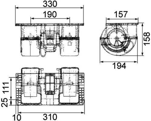 MAHLE Innenraumgebläse (AB 67 000P)