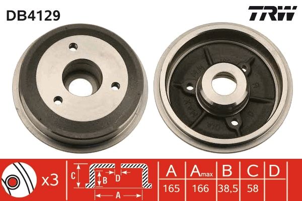 TRW Bremstrommel (DB4129)