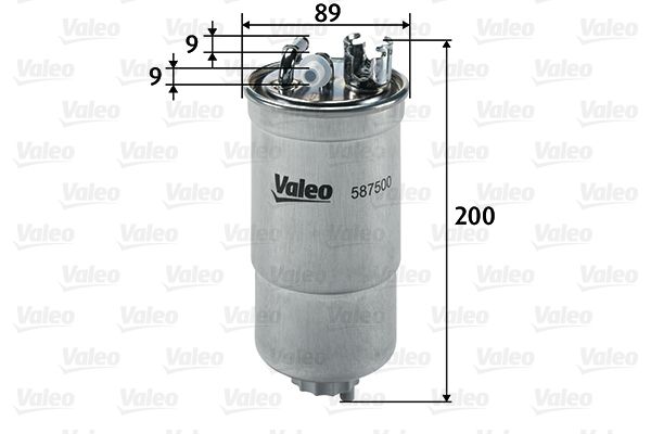 VALEO Kraftstofffilter (587500)