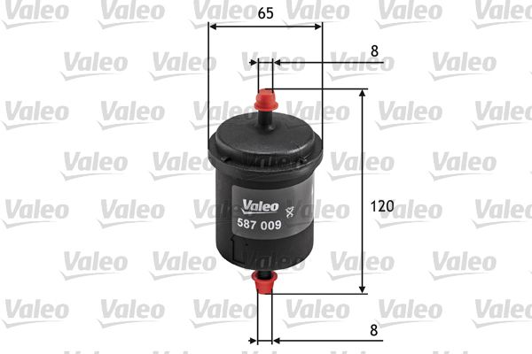 VALEO Kraftstofffilter (587009)