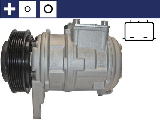 MAHLE Kompressor, Klimaanlage (ACP 834 000S)