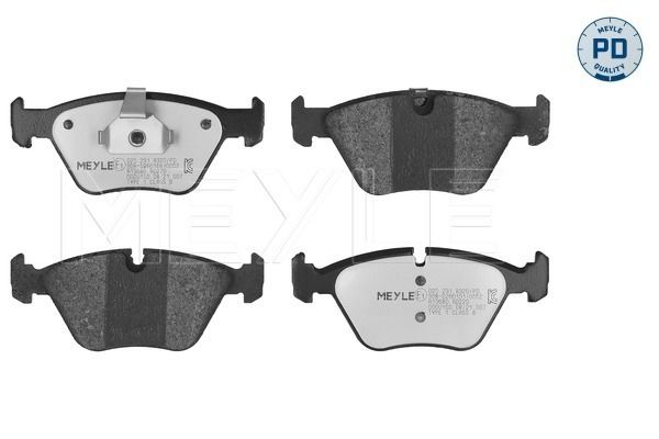 MEYLE Bremsbelagsatz, Scheibenbremse (025 231 8320/PD)