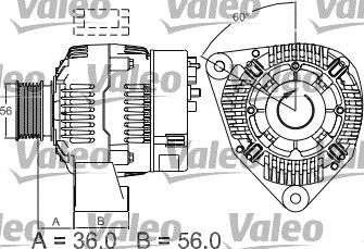 VALEO Generator (437489)