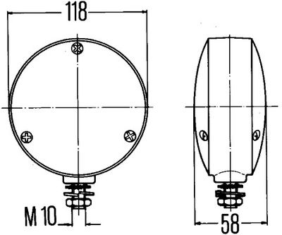 HELLA Blinkleuchte (2BA 003 022-021)