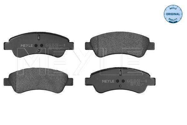 MEYLE Bremsbelagsatz, Scheibenbremse (025 235 9919)