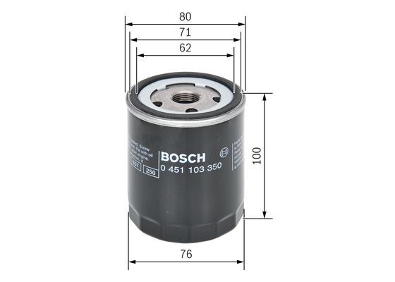 BOSCH Ölfilter (0 451 103 350)