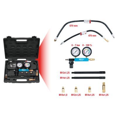 KS TOOLS Kompressionsdruckprüfset (150.1780)