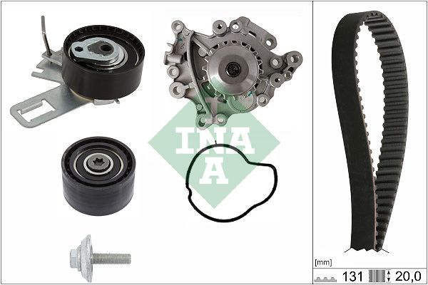 Schaeffler INA Wasserpumpe + Zahnriemensatz (530 0760 30)