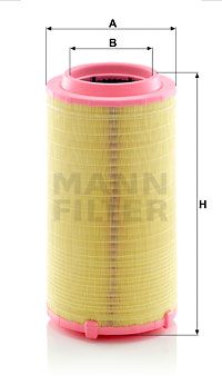 MANN-FILTER Luftfilter (C 27 038)