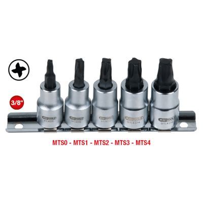 KS TOOLS Kraft-Stecknuss-Satz (911.4010)