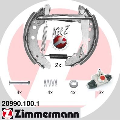 ZIMMERMANN Bremsbackensatz (20990.100.1)