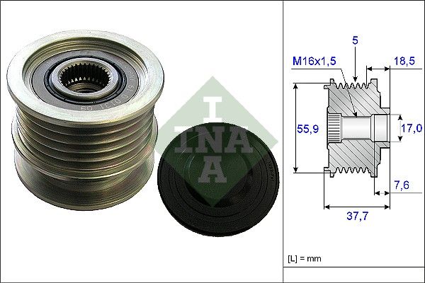 INA Generatorfreilauf (535 0169 10)