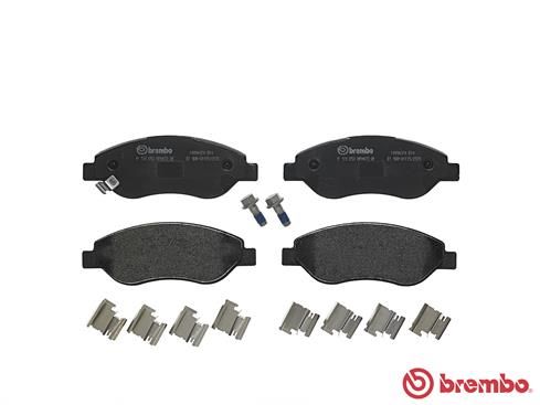 BREMBO Bremsbelagsatz, Scheibenbremse (P 59 053)