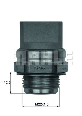 MAHLE Temperaturschalter, Kühlerlüfter (TSW 31)