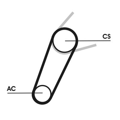 CONTINENTAL CTAM Keilrippenriemensatz (5PK711 ELAST T1)