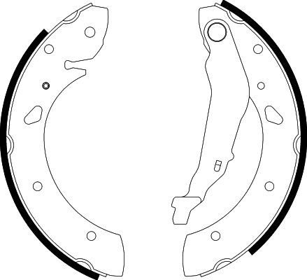 HELLA PAGID Bremsbackensatz (8DB 355 001-761)