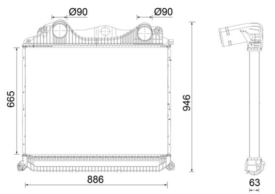 MAHLE Ausgleichsbehälter, Kühlmittel (CRT 126 000S)