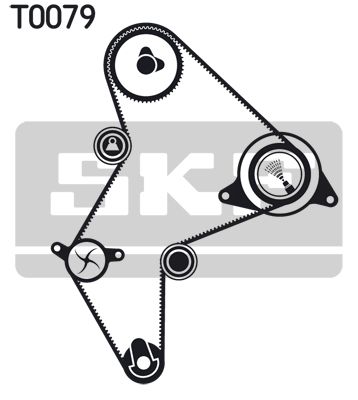 SKF Zahnriemensatz (VKMA 96219)