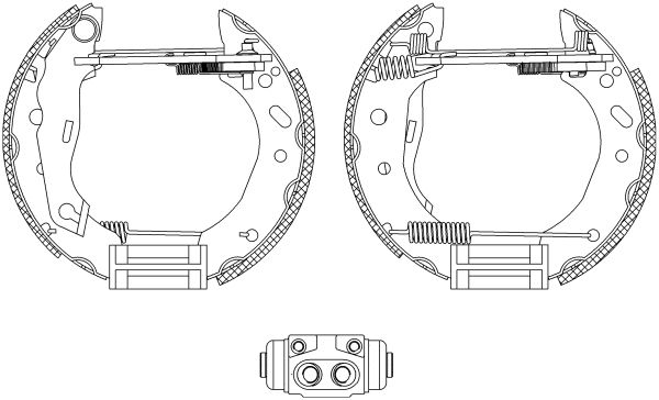 TEXTAR Bremsbackensatz (84048800)