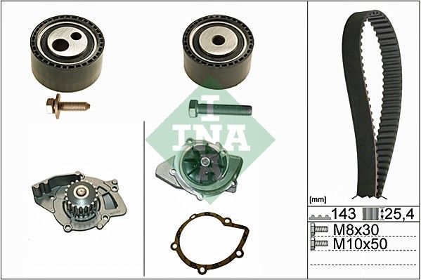 Schaeffler INA Wasserpumpe + Zahnriemensatz (530 0447 30)