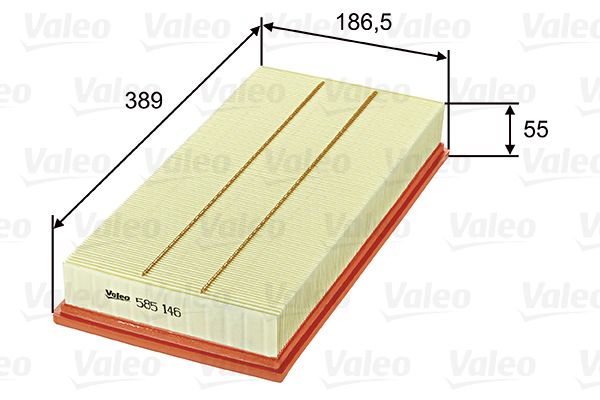 VALEO Luftfilter (585146)