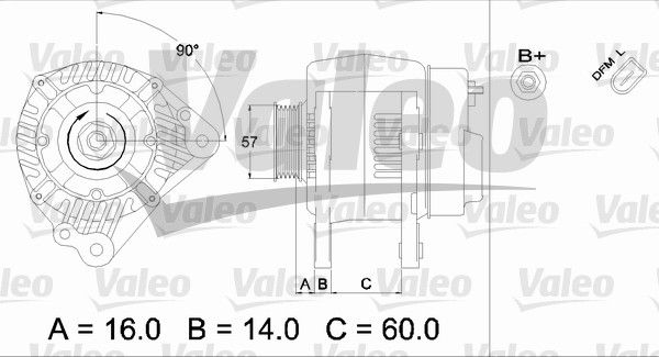 VALEO Generator (437412)