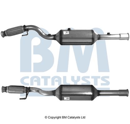 BM CATALYSTS Ruß-/Partikelfilter, Abgasanlage (BM11247H)