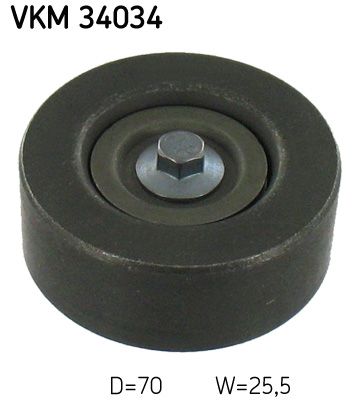 SKF Umlenk-/Führungsrolle, Keilrippenriemen (VKM 34034)