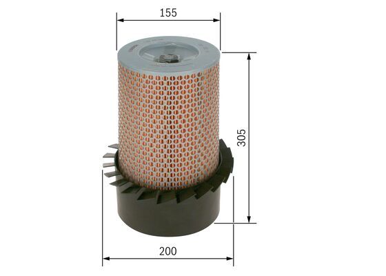 BOSCH Luftfilter (1 457 429 033)