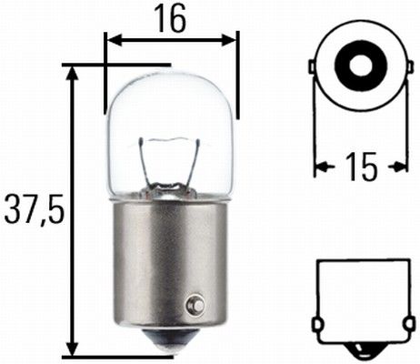 HELLA Glühlampe, Blinkleuchte (8GA 002 071-353)