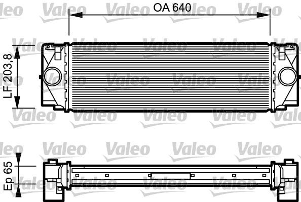 VALEO Ladeluftkühler (817994)