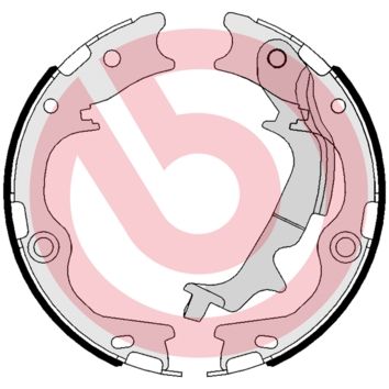 BREMBO Bremsbackensatz (S 30 537)