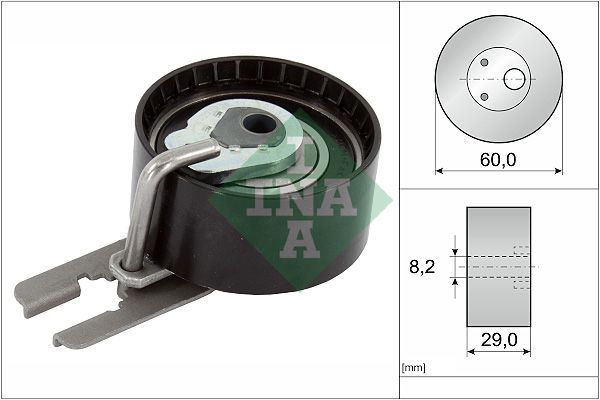 INA Spannrolle, Zahnriemen (531 0555 10)