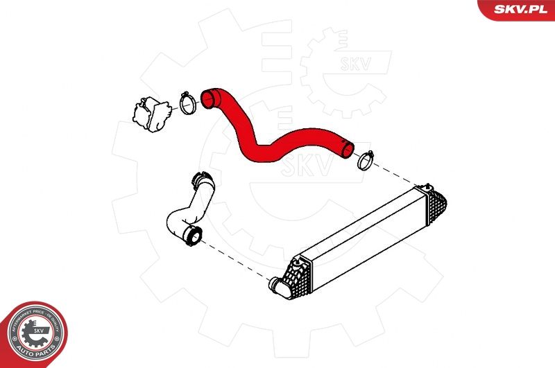 ESEN SKV Ladeluftschlauch (43SKV172)